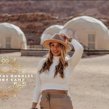 Rum Royal Bubbles Luxury Camp Leilighet Wadi Rum Eksteriør bilde
