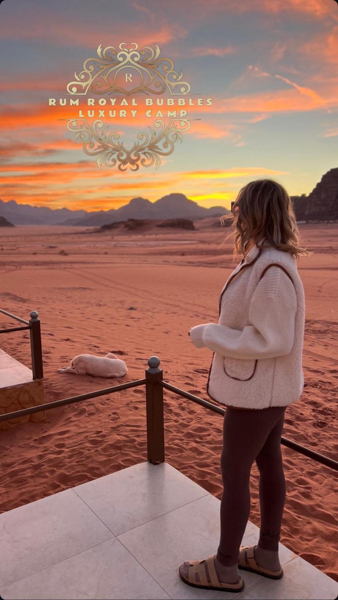 Rum Royal Bubbles Luxury Camp Leilighet Wadi Rum Eksteriør bilde