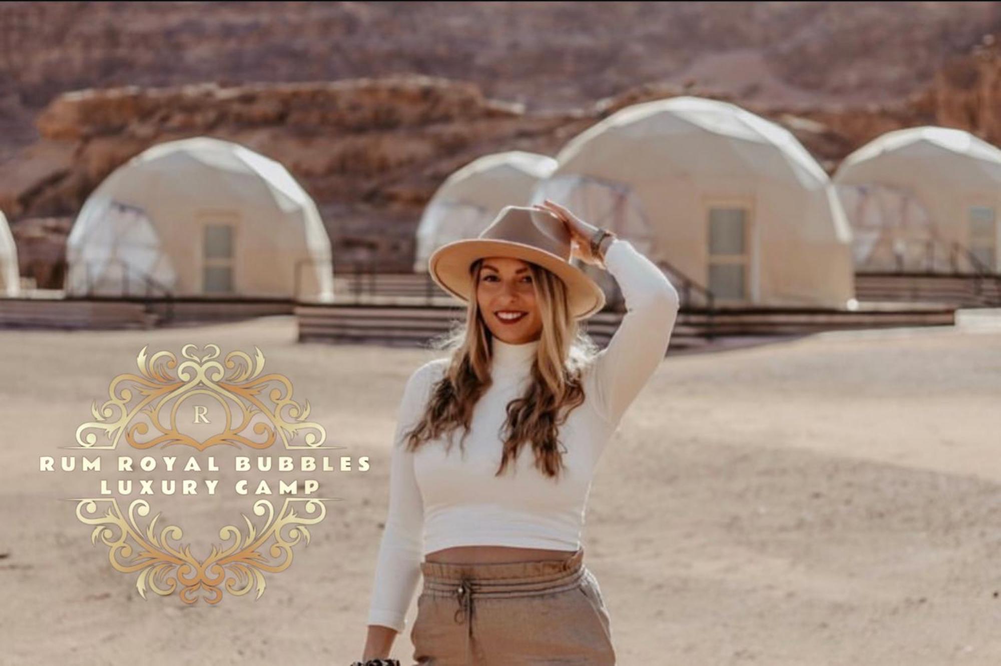 Rum Royal Bubbles Luxury Camp Leilighet Wadi Rum Eksteriør bilde