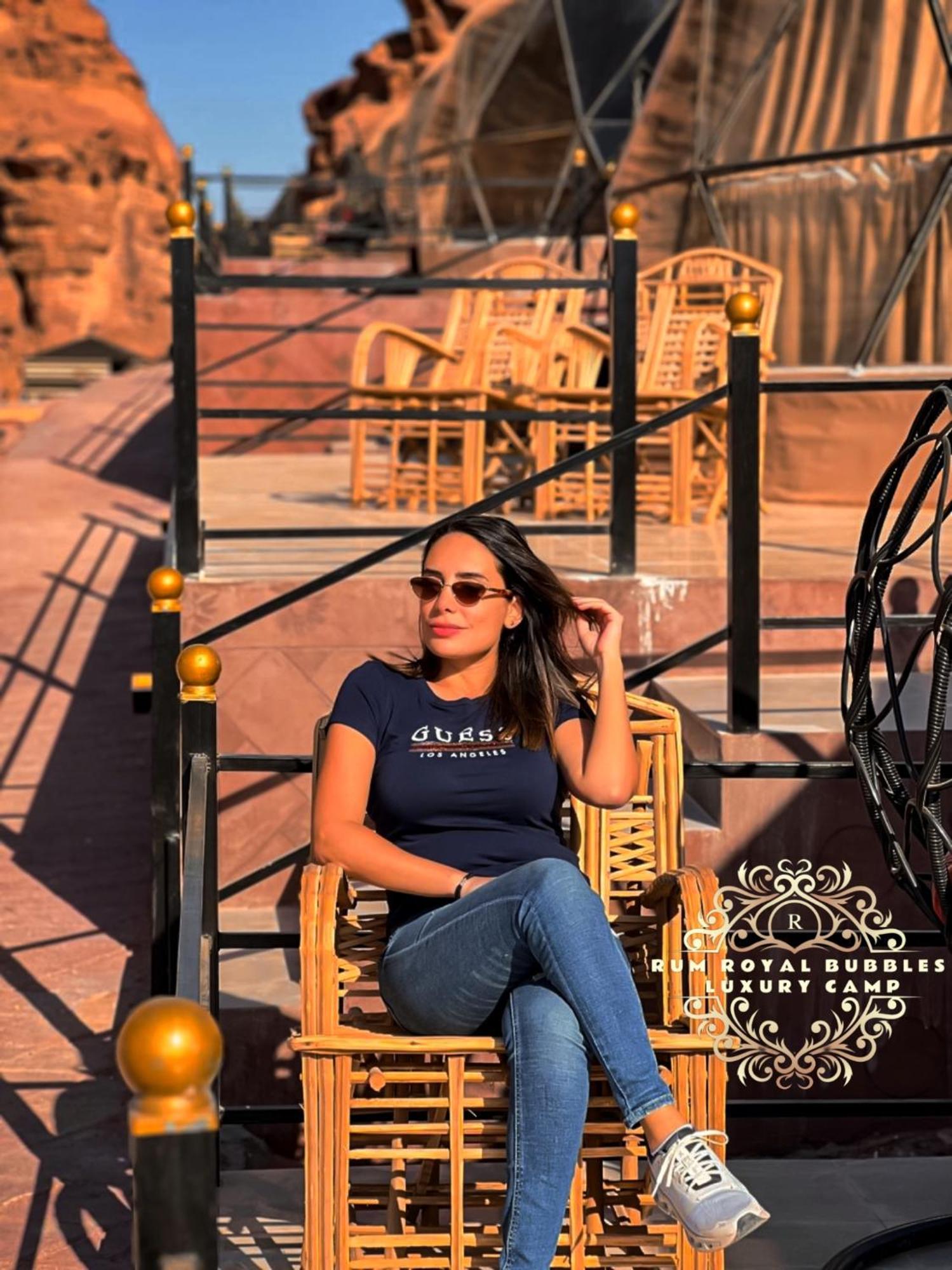Rum Royal Bubbles Luxury Camp Leilighet Wadi Rum Eksteriør bilde