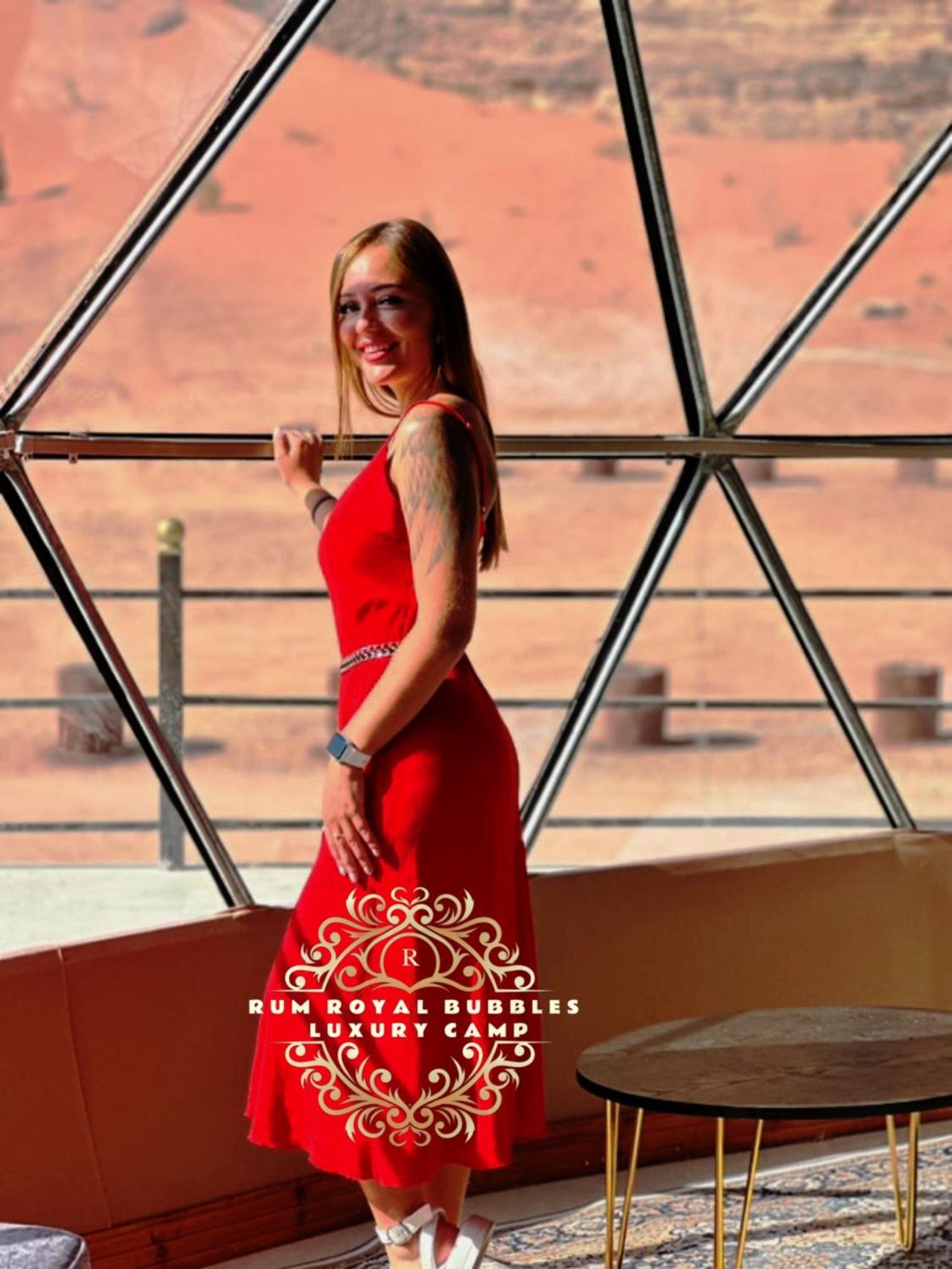 Rum Royal Bubbles Luxury Camp Leilighet Wadi Rum Eksteriør bilde