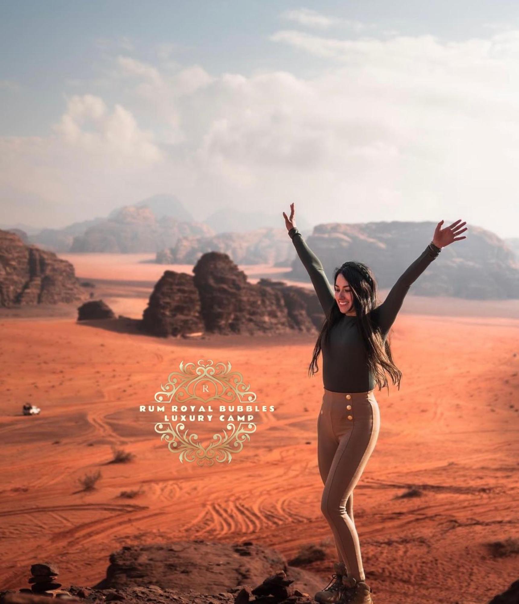 Rum Royal Bubbles Luxury Camp Leilighet Wadi Rum Eksteriør bilde