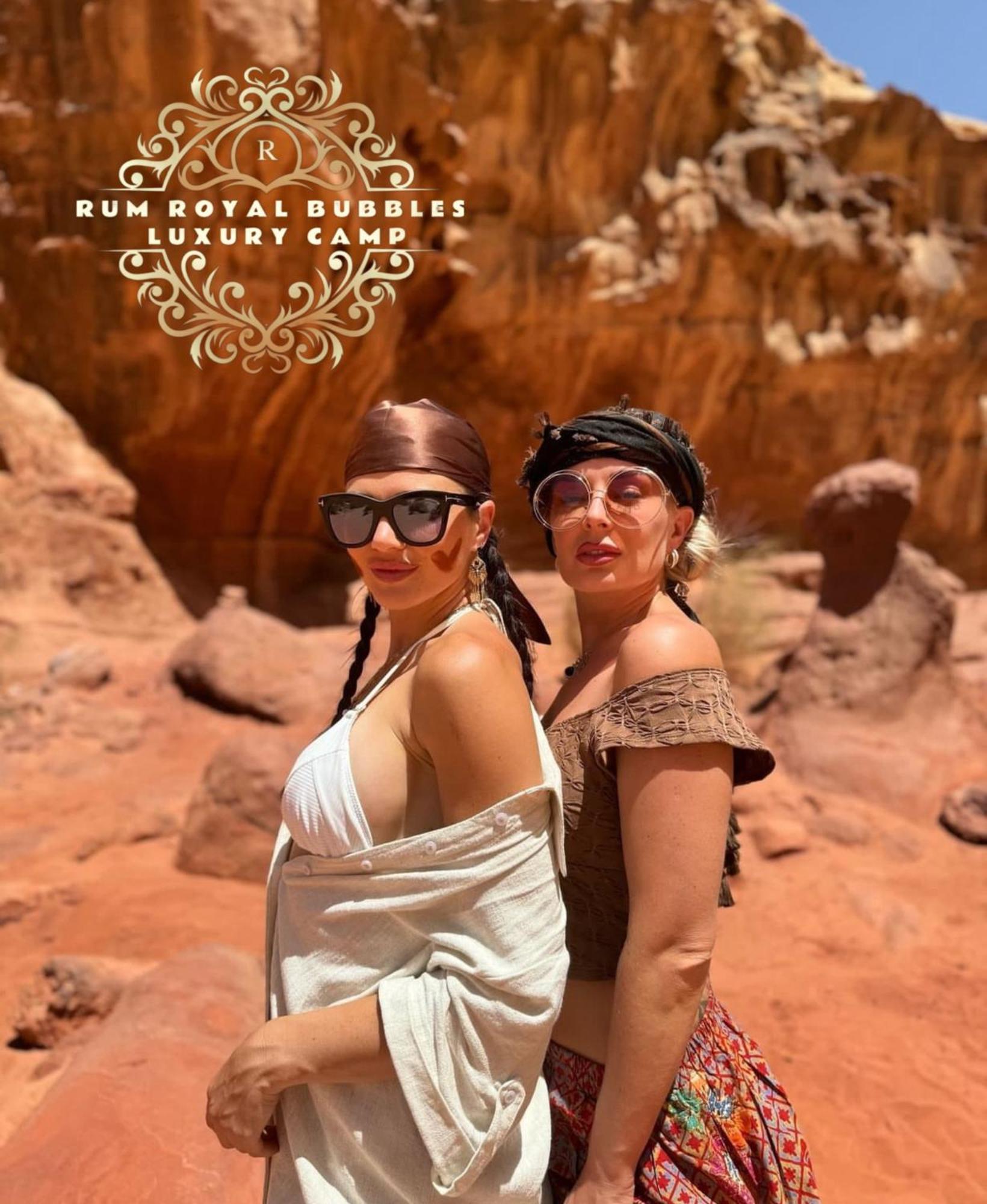 Rum Royal Bubbles Luxury Camp Leilighet Wadi Rum Eksteriør bilde